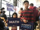 我带孩子参加AndrewYang华裔总统候选人竞选集会